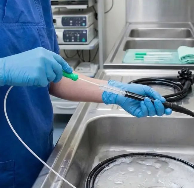 Escova de limpeza única do endoscópio para limpeza eficiente e completa